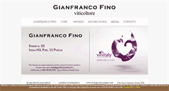 Desktop Screenshot of gianfrancofino.it